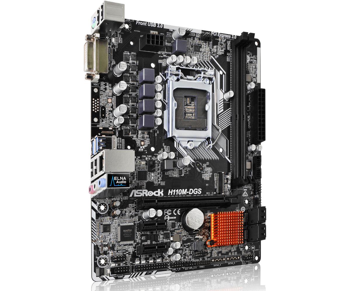 Asrock h110m dgs обзор